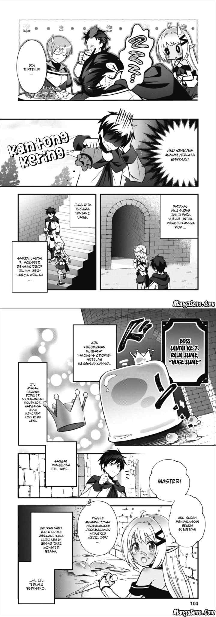 Isekai no Meikyuu Toshi de Chiyu Mahoutsukai Yattemasu chapter 4 halaman 5