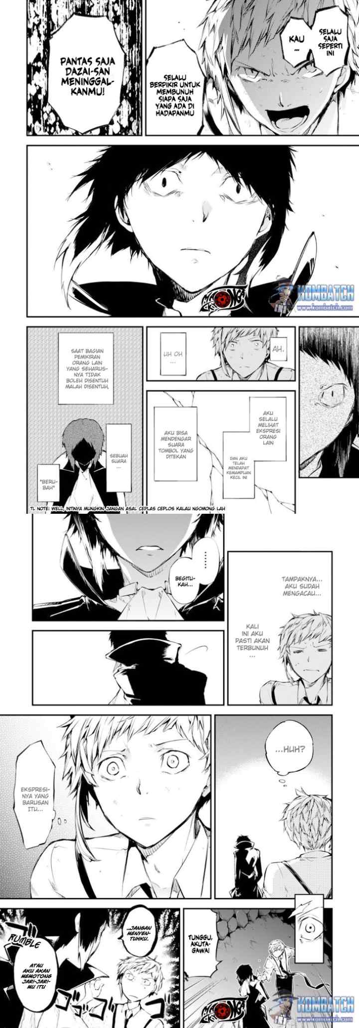 Bungou Stray Dogs chapter 51 halaman 9
