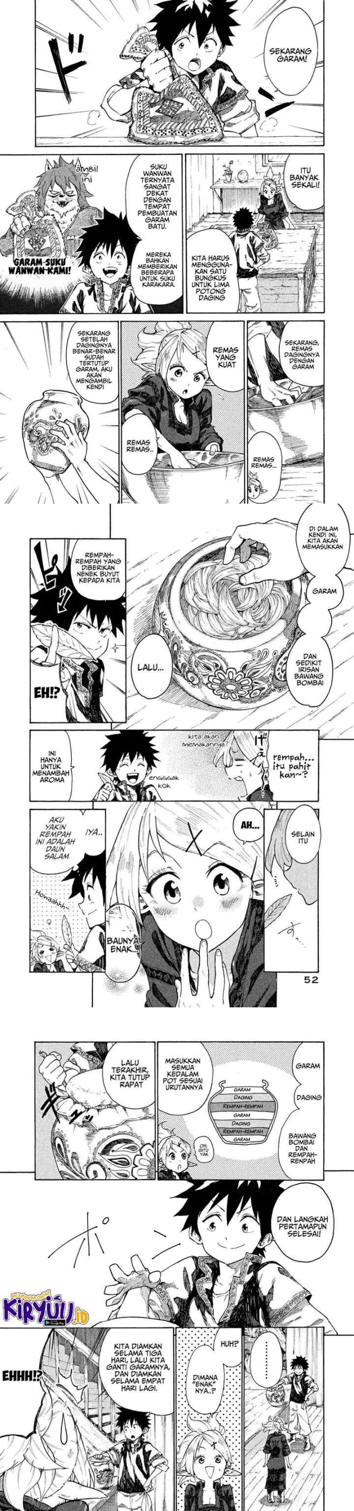 Mazumeshi Elf to Yuubokugurashi chapter 7 halaman 4