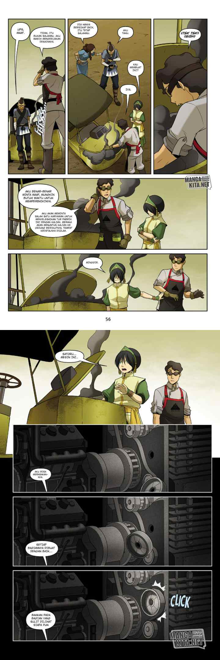 Avatar: The Last Airbender - The Rift chapter 1.3 halaman 5