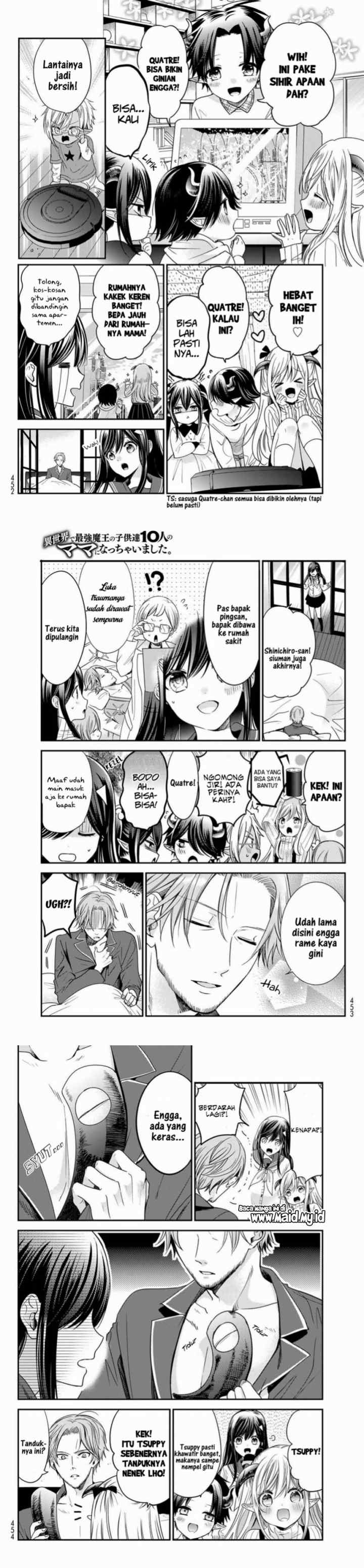 Isekai de Saikyo Mao no Kodomotachi no Mama ni Natchaimashita chapter 23 halaman 6