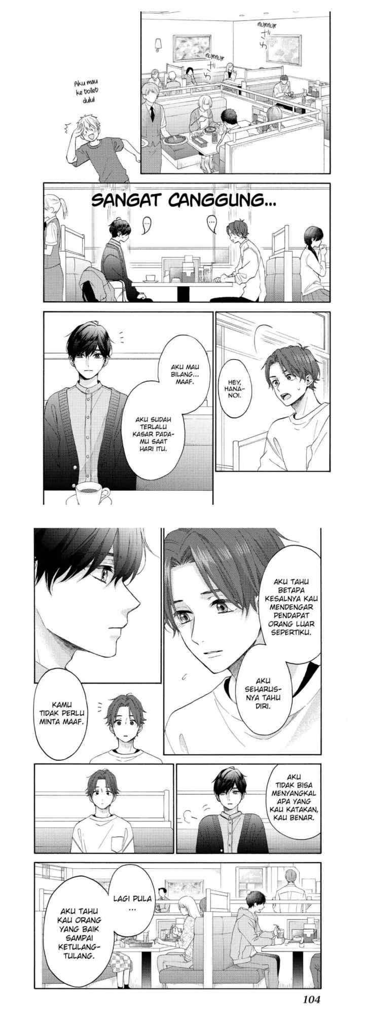 Hananoi-kun to Koi no Yamai chapter 44 halaman 6