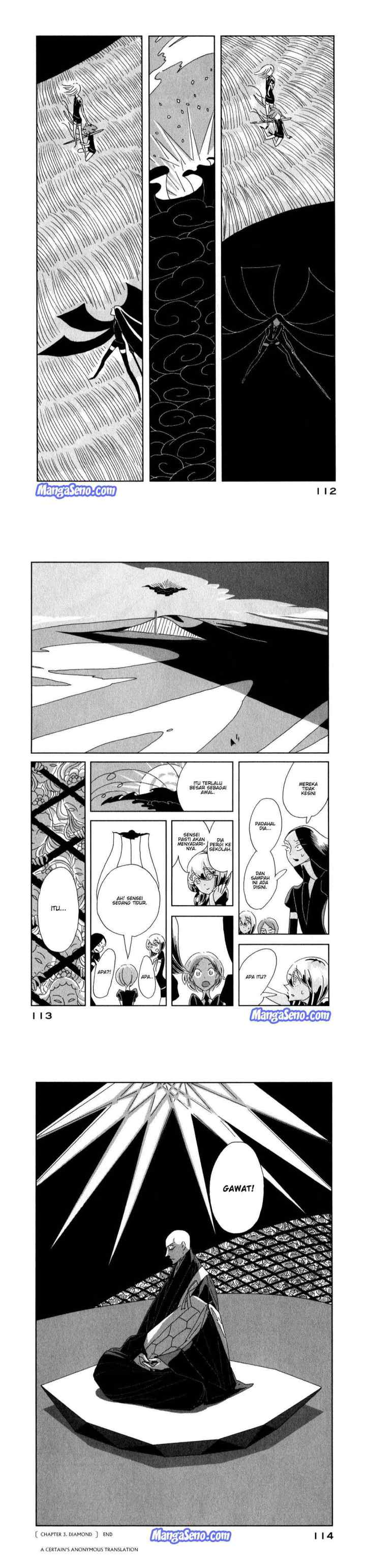 Houseki no Kuni chapter 3 halaman 15