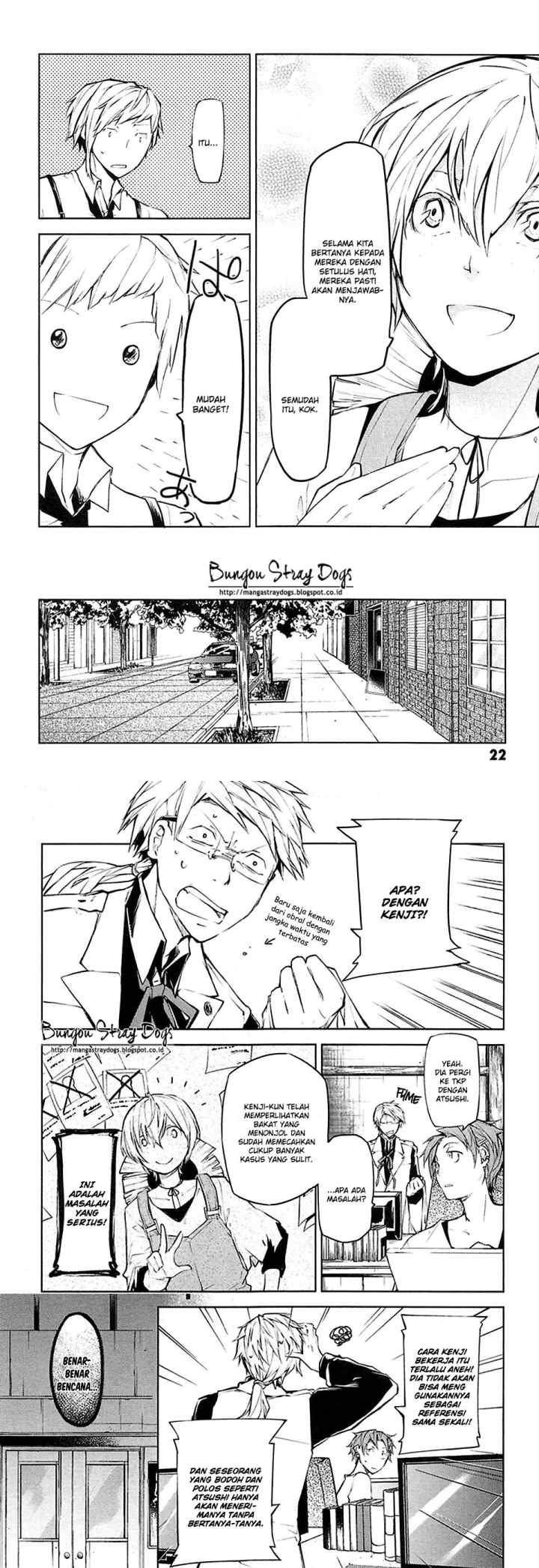 Bungou Stray Dogs chapter 13 halaman 12