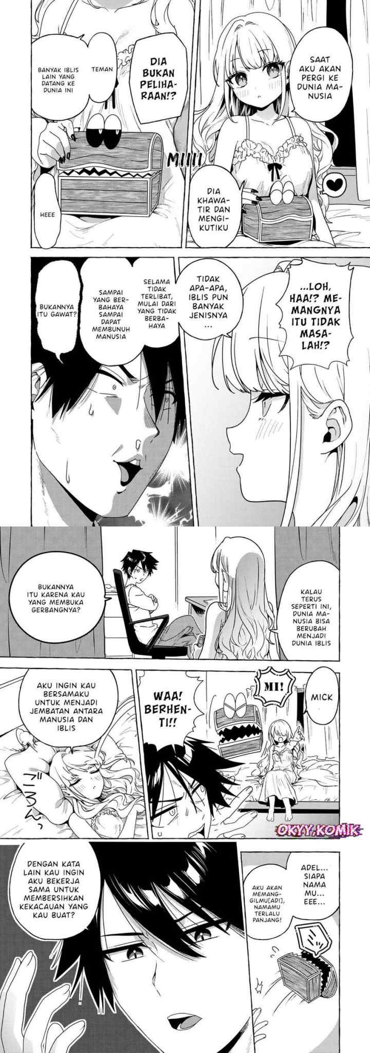 Mazoku no Petto ni Narimashite chapter 1 halaman 16
