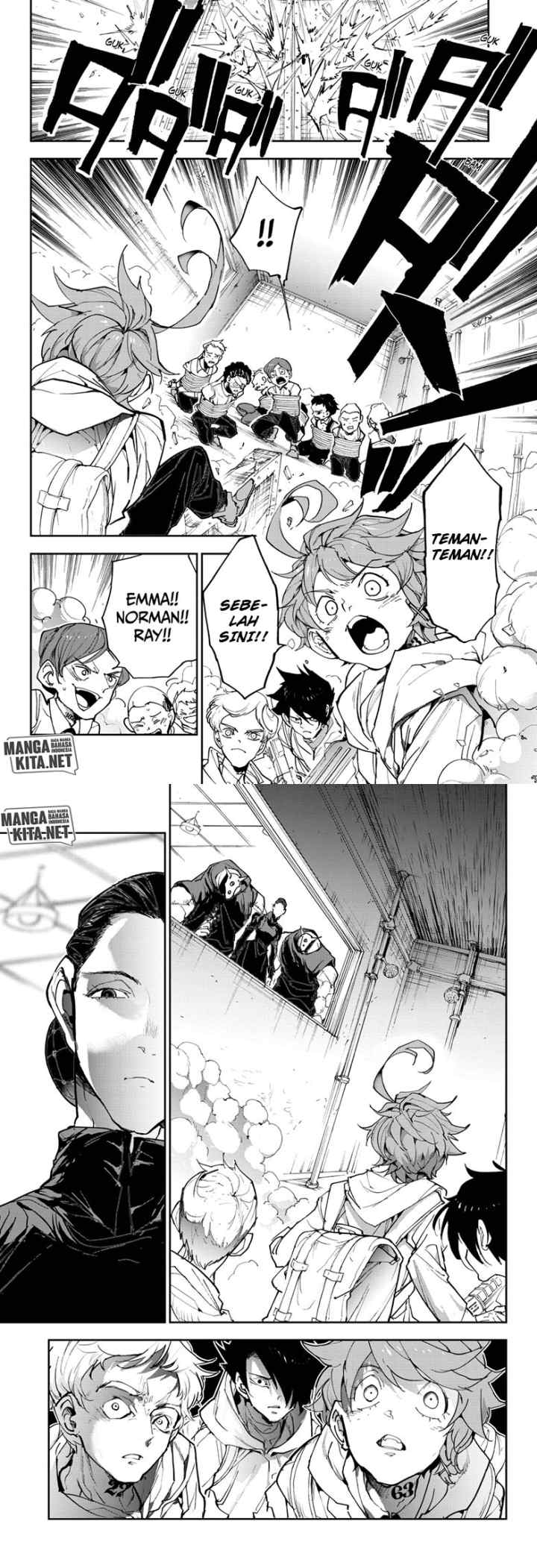 Yakusoku no Neverland chapter 166 halaman 8