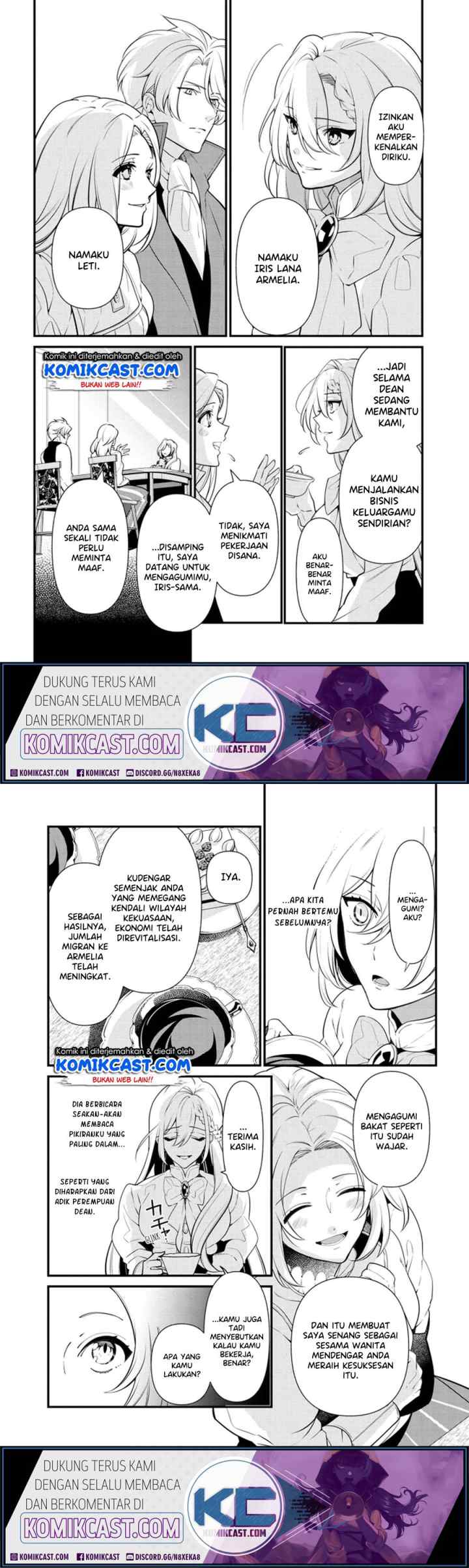 Koushaku Reijou no Tashinami chapter 53 halaman 6