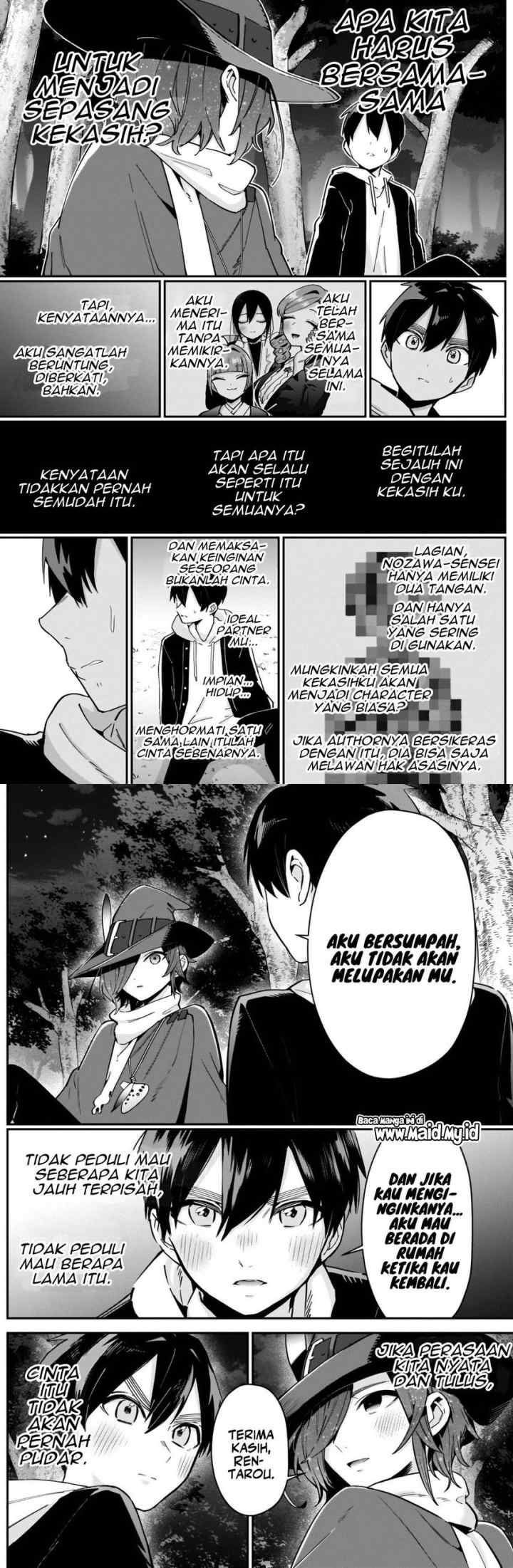 Kimi no Koto ga Dai Dai Dai Dai Daisuki na 100-ri no Kanojo chapter 94 halaman 9