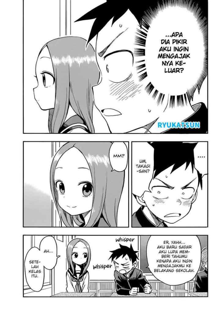 Karakai Jouzu no Takagi-san chapter 129 halaman 8