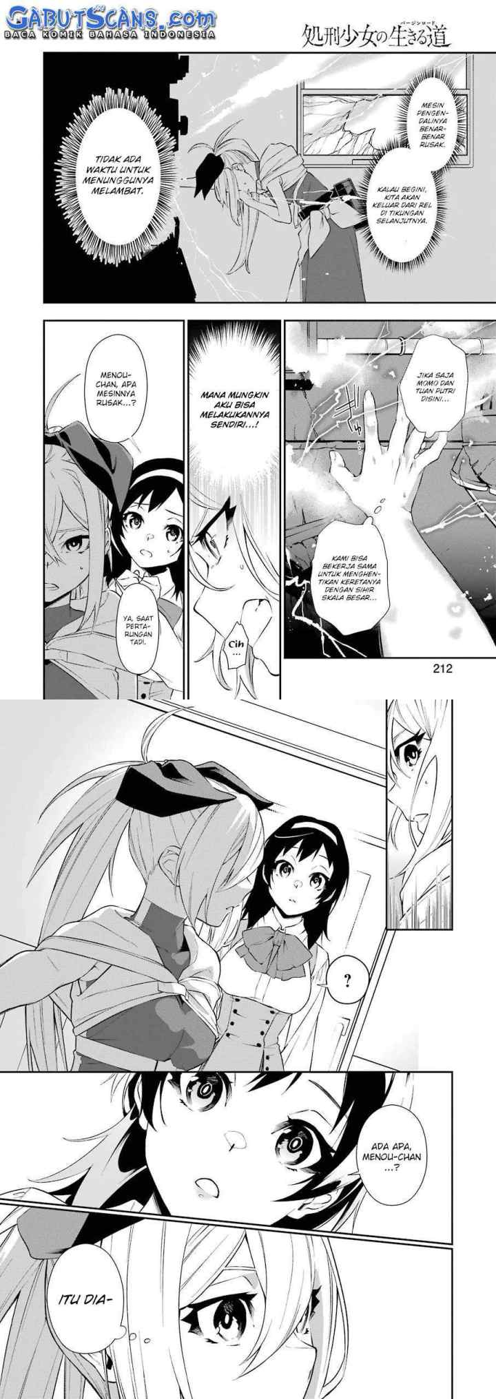 Shokei Shoujo no Ikirumichi chapter 8 halaman 8