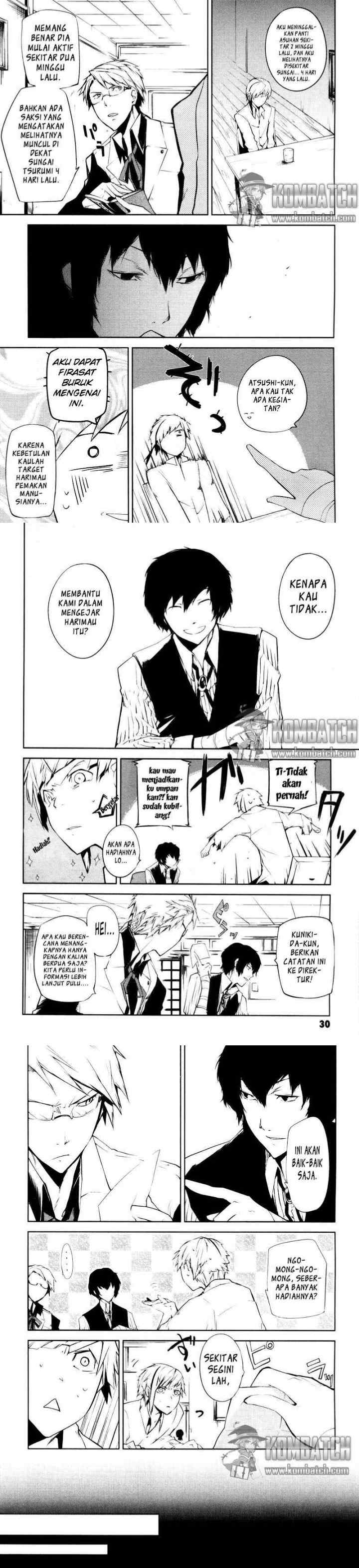 Bungou Stray Dogs chapter 1 halaman 10