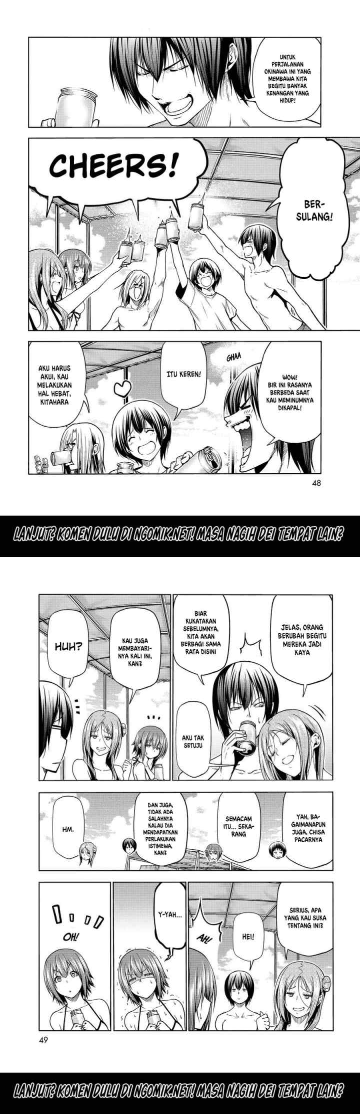 Grand Blue chapter 69.1 halaman 6