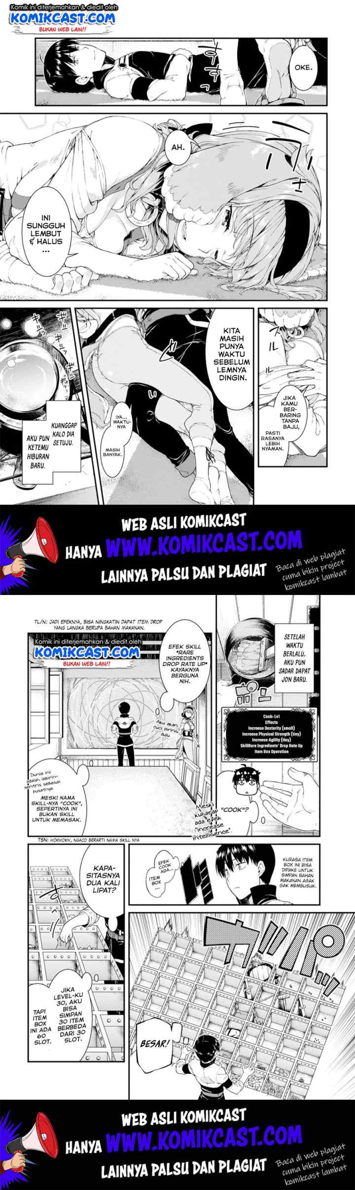 Isekai Meikyuu de Harem wo chapter 30 halaman 7