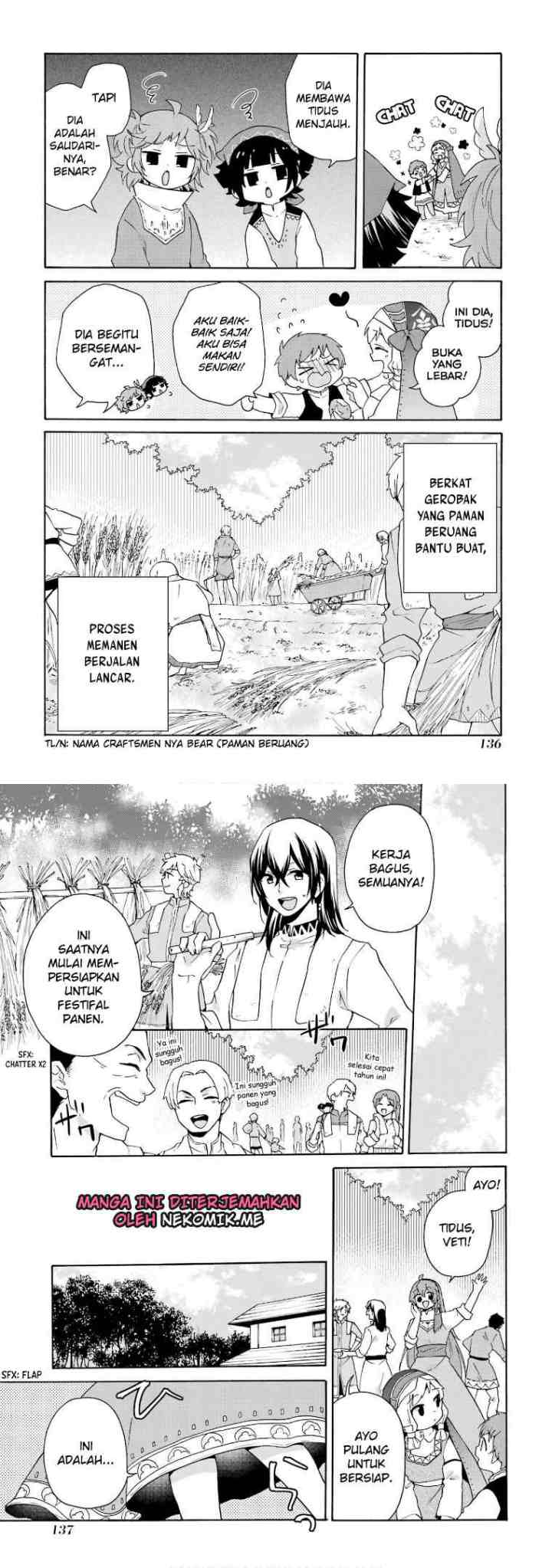 Tada Shiawasena Isekai Kazoku Seikatsu chapter 18 halaman 12