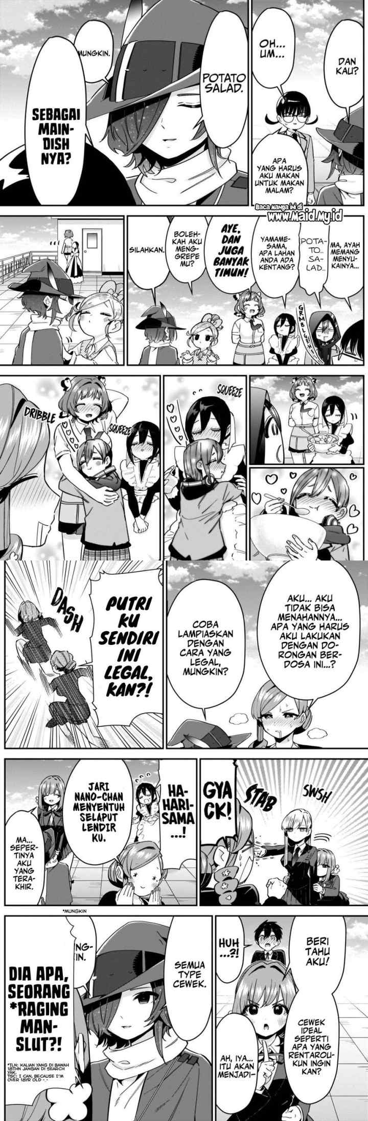 Kimi no Koto ga Dai Dai Dai Dai Daisuki na 100-ri no Kanojo chapter 95 halaman 8