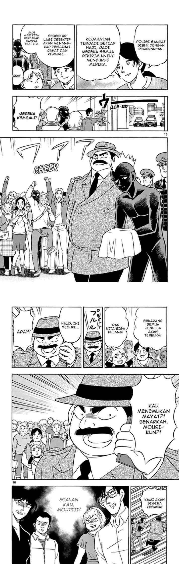 Detective Conan: Hannin no Hanzawa-san chapter 4 halaman 8