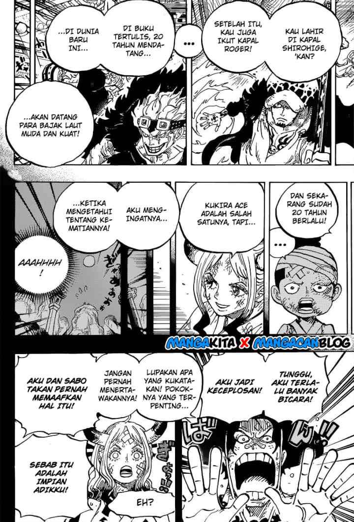 One Piece chapter 1000 halaman 5