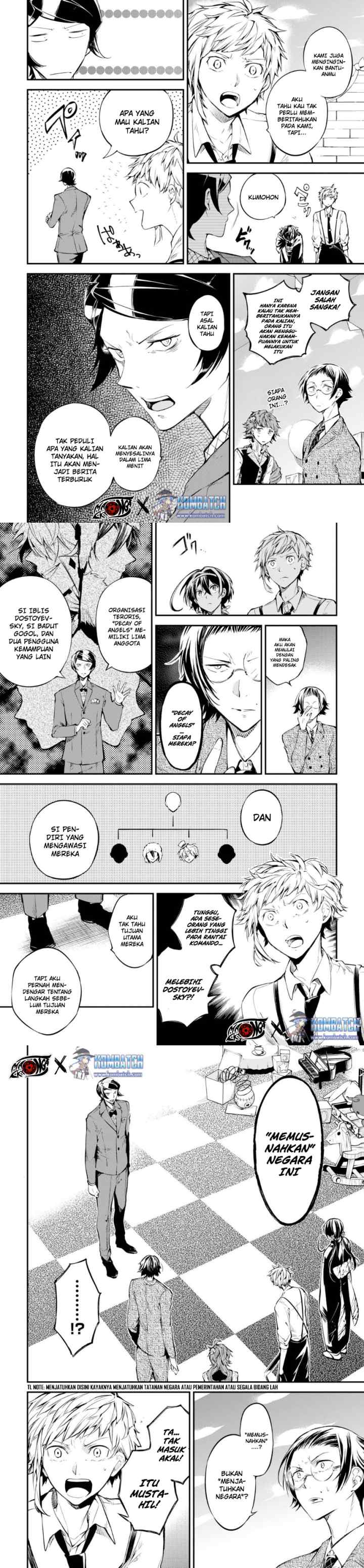 Bungou Stray Dogs chapter 70 halaman 11