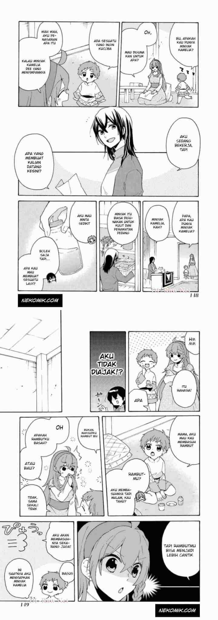 Tada Shiawasena Isekai Kazoku Seikatsu chapter 13 halaman 9