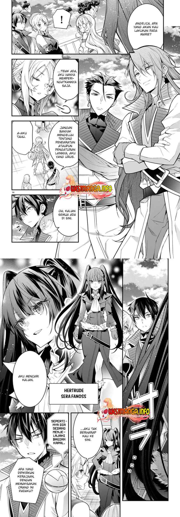Otome Game Sekai wa Mob ni Kibishii Sekai Desu chapter 40 halaman 9