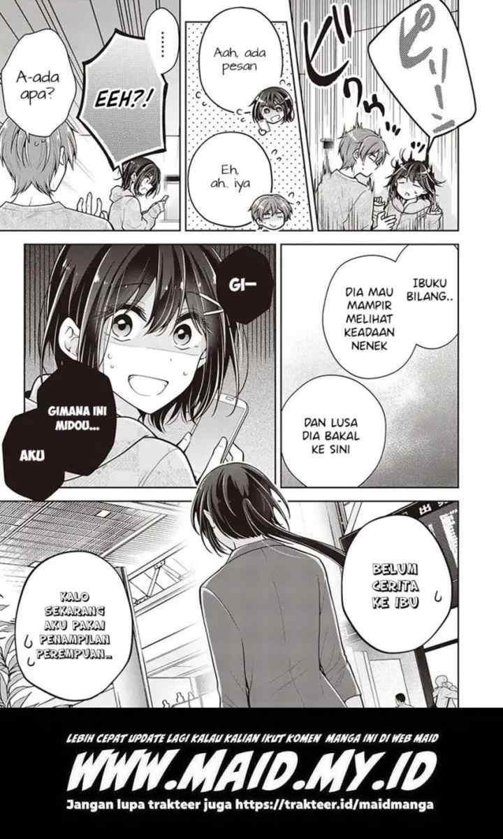 Osananajimi(♂) wo Onnanoko ni Shiteshimatta Hanashi chapter 63 halaman 17