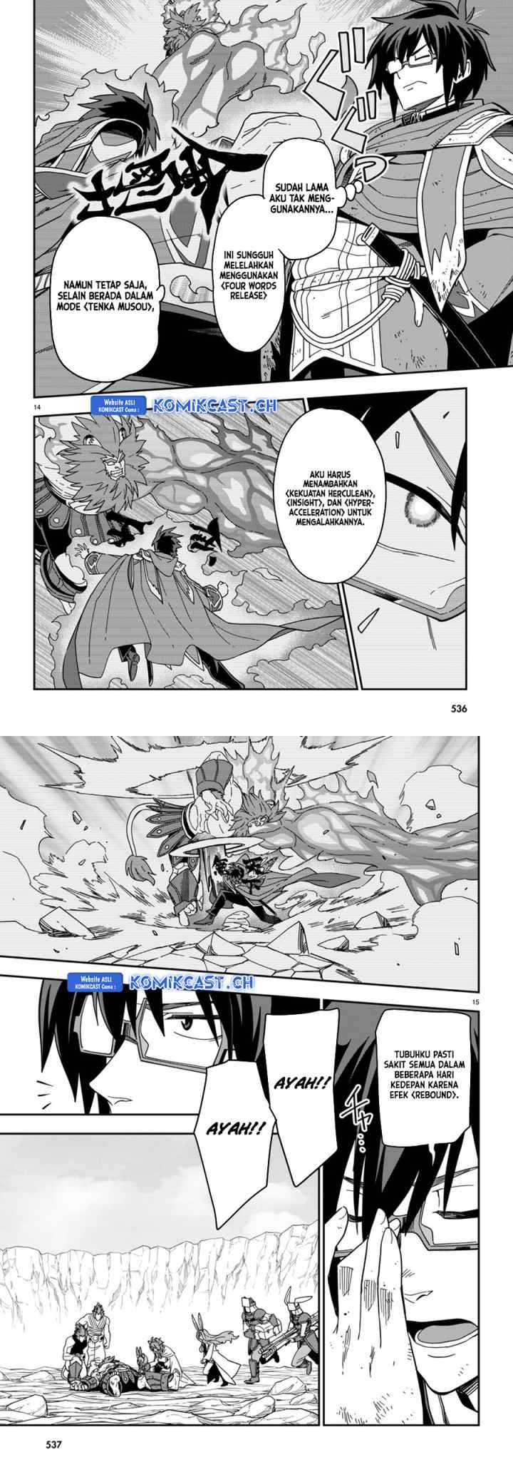 Konjiki no Moji Tsukai: Yuusha Yonin ni Makikomareta Unique Cheat chapter 94 halaman 8