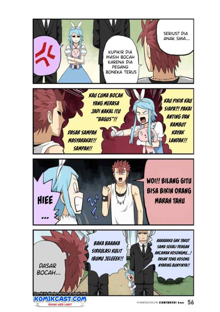 Hinmin Choujin Kanenashi-kun chapter 18 halaman 8
