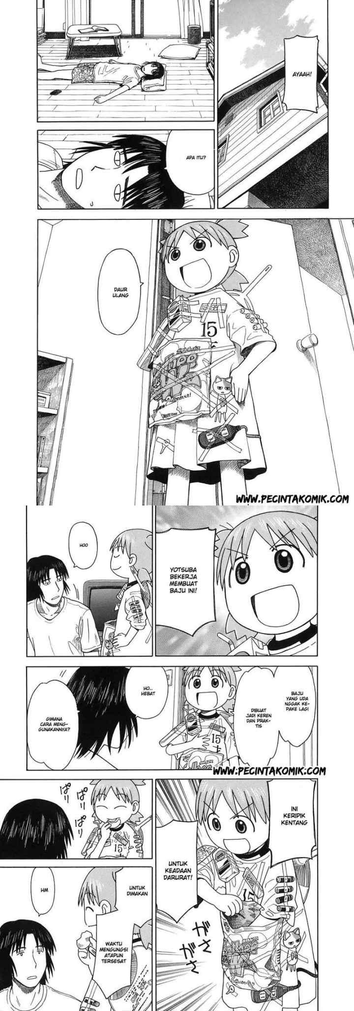 Yotsuba to! chapter 35 halaman 11