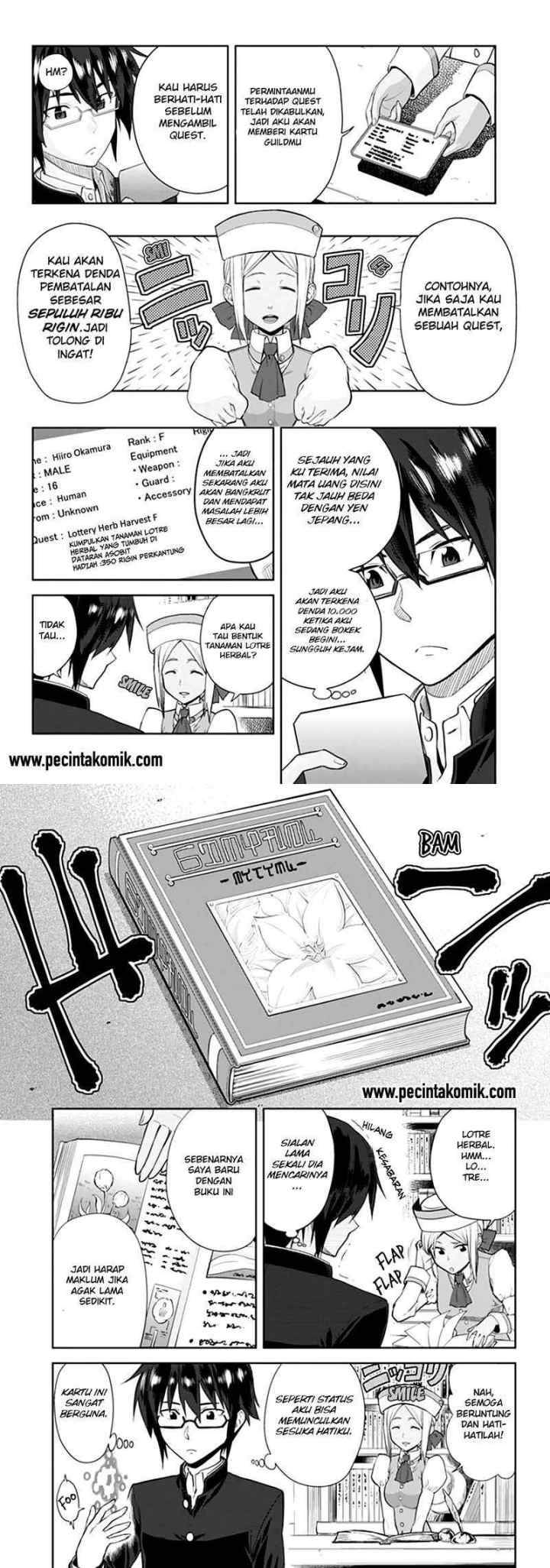 Konjiki no Moji Tsukai: Yuusha Yonin ni Makikomareta Unique Cheat chapter 2 halaman 5