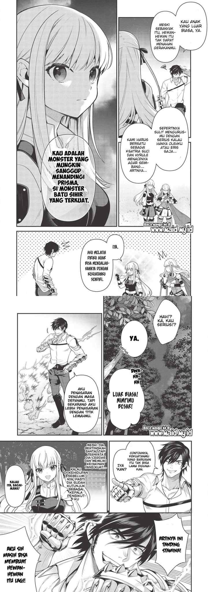Eiyuu-ou, bu o Kiwameru tame tensei su - Soshite, Sekai Saikyou no Minarai Kishi ♀~ chapter 8.2 halaman 7