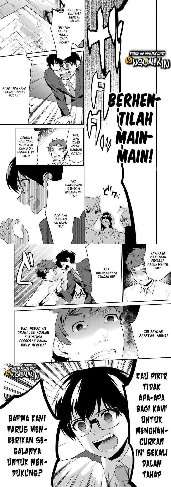 Saenai Heroine no Sodatekata: Koisuru Metronome chapter 34 halaman 14