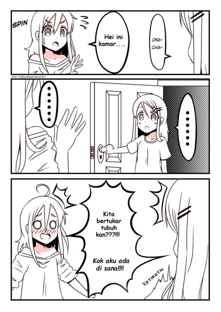 A Story in Which an Older Brother Becomes a Little Sister chapter 1 halaman 4