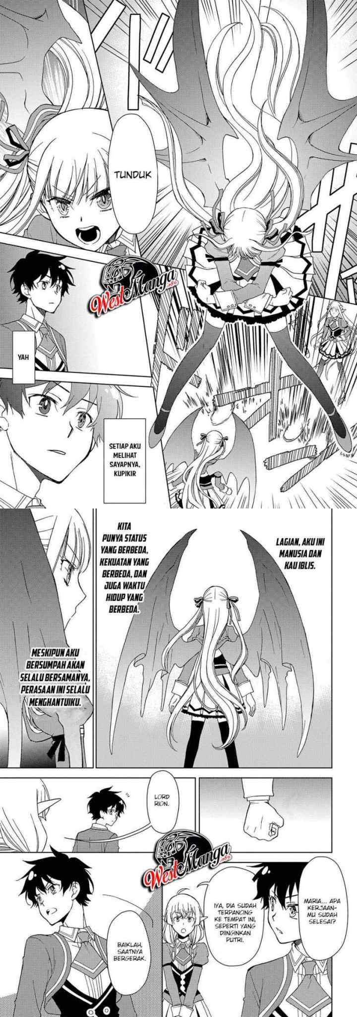 Ningen Dakedo Maougun Shitennou Ni Sodaterareta Ore Wa, Maou No Musume Ni Aisare Shihai Zokusei No K chapter 7 halaman 8