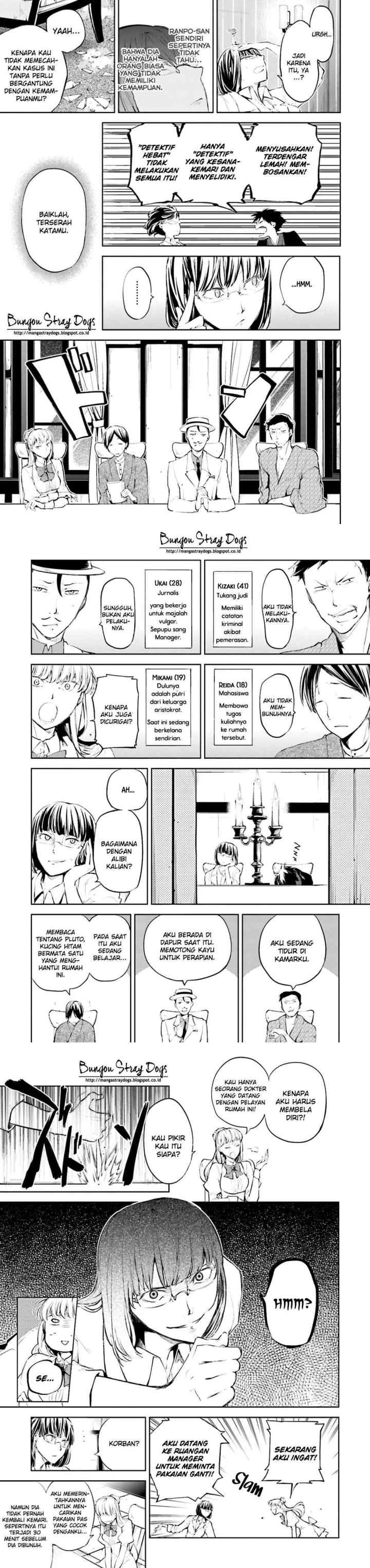 Bungou Stray Dogs chapter 32 halaman 8