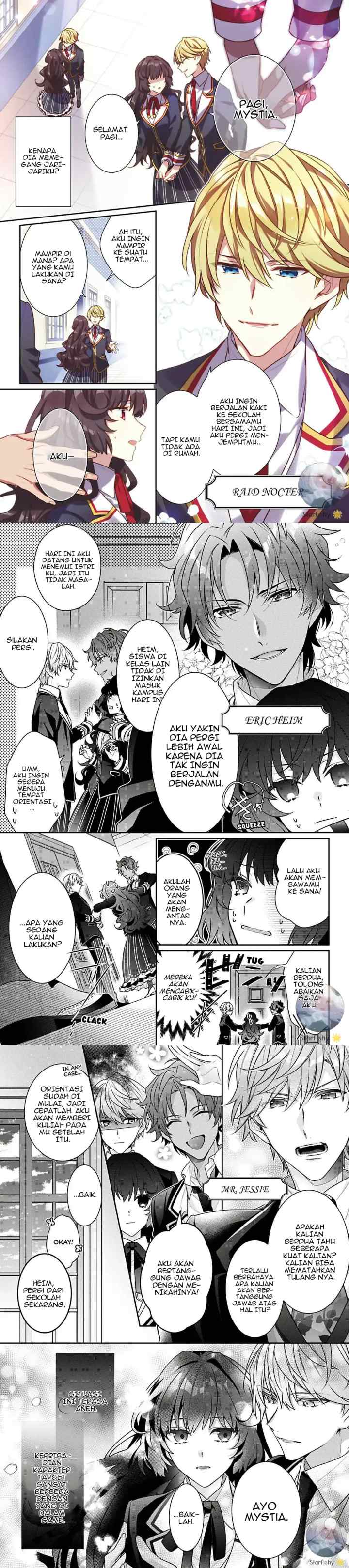 Akuyaku Reijou Desu ga, Kouyaku Taishou no Yousu ga Ijou Sugiru chapter 1 halaman 4