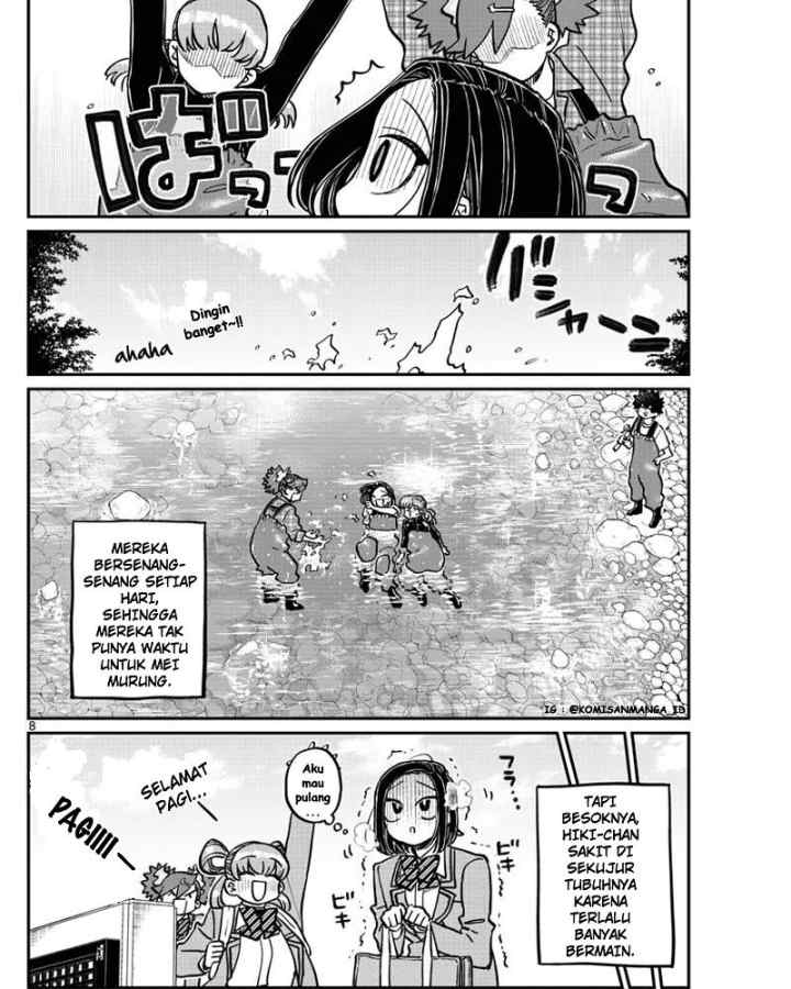 Komi-san wa Komyushou Desu chapter 351 halaman 8
