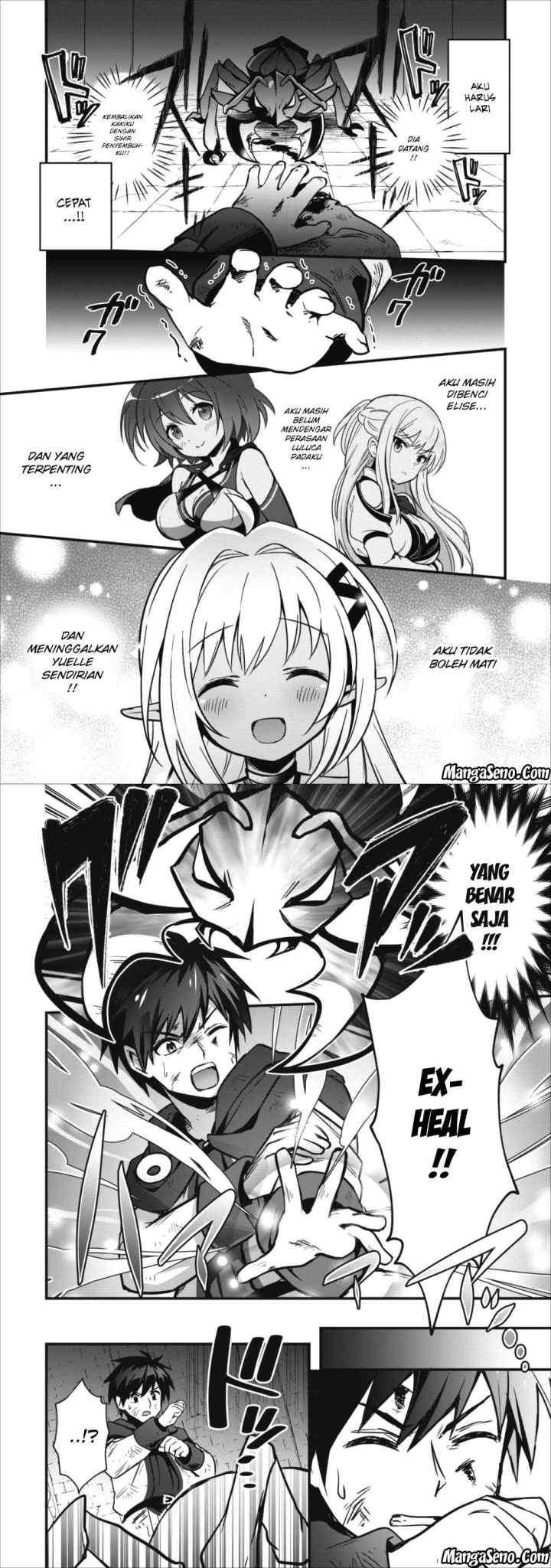 Isekai no Meikyuu Toshi de Chiyu Mahoutsukai Yattemasu chapter 5 halaman 6