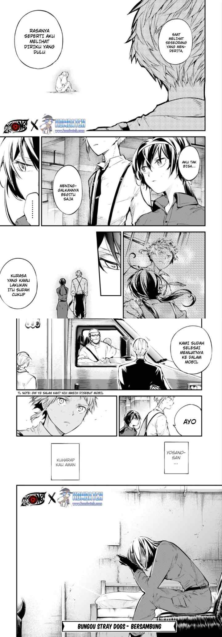Bungou Stray Dogs chapter 63 halaman 14