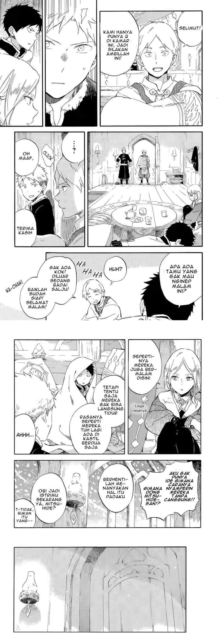 Akagami no Shirayukihime chapter 100 halaman 8