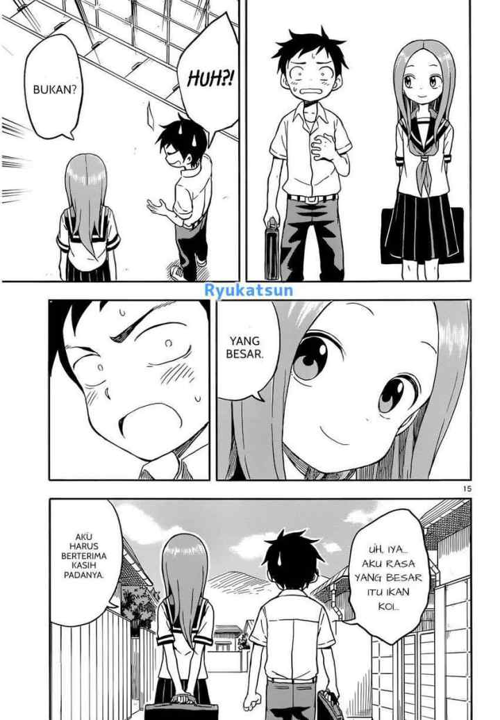Karakai Jouzu no Takagi-san chapter 89 halaman 16