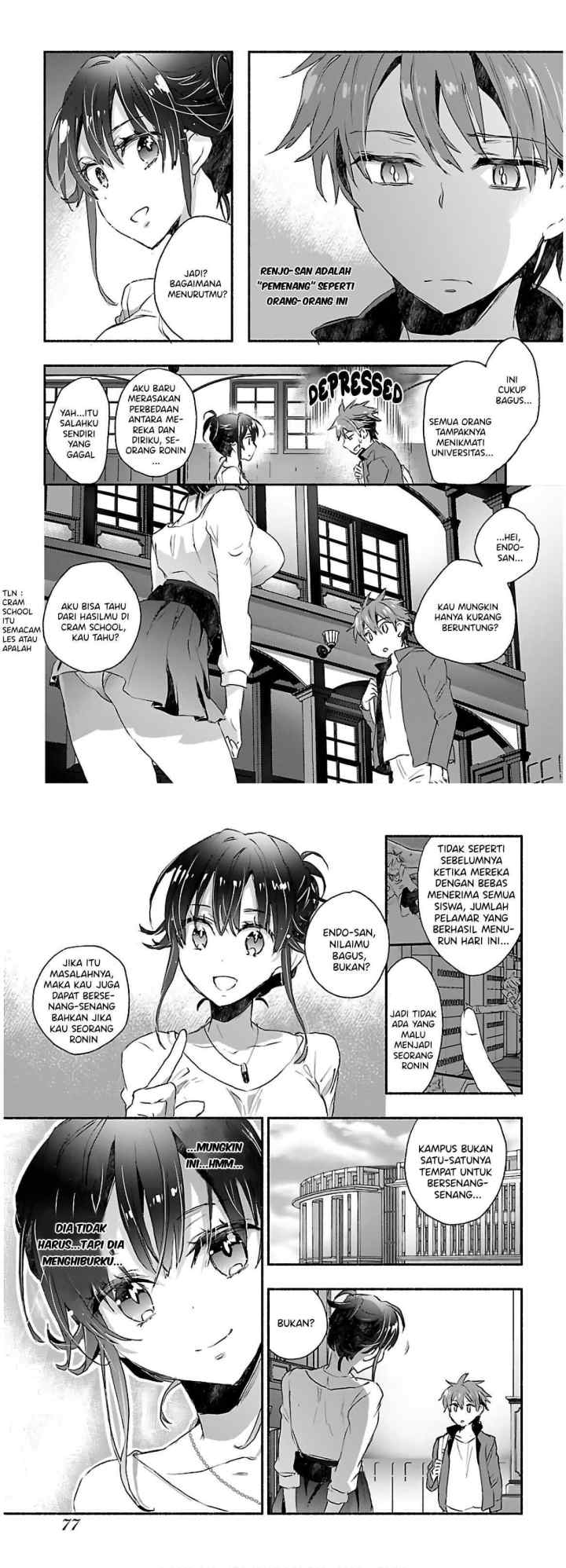 Yankee Musume ni Natsukarete Kotoshi mo Juken ni Shippai Shisou Desu chapter 3 halaman 5