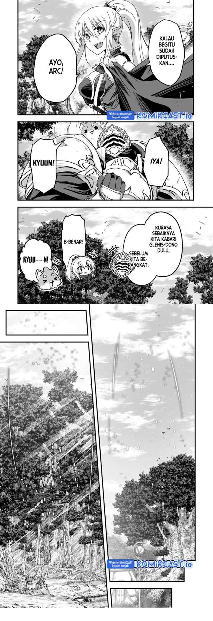 Gaikotsu Kishi-sama, Tadaima Isekai e Odekakechuu chapter 59 halaman 8