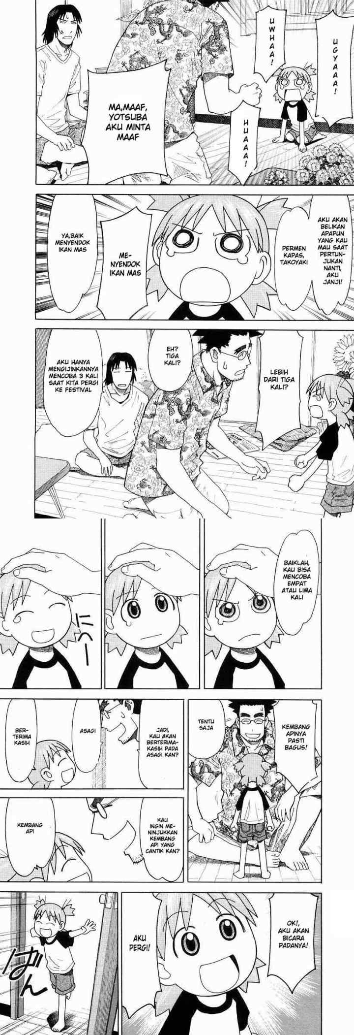 Yotsuba to! chapter 20 halaman 9