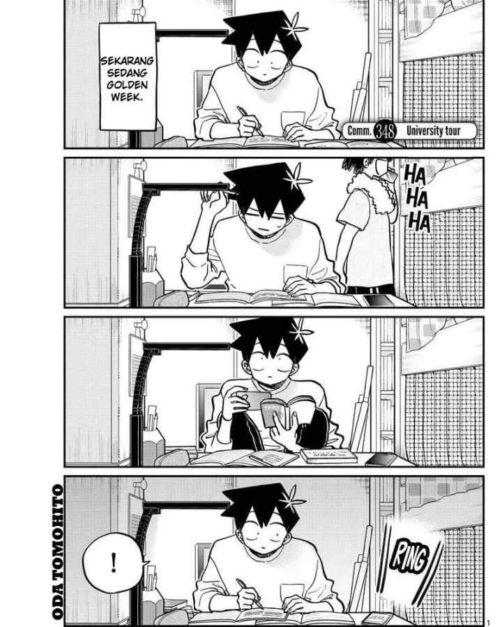 Komi-san wa Komyushou Desu chapter 348 halaman 19