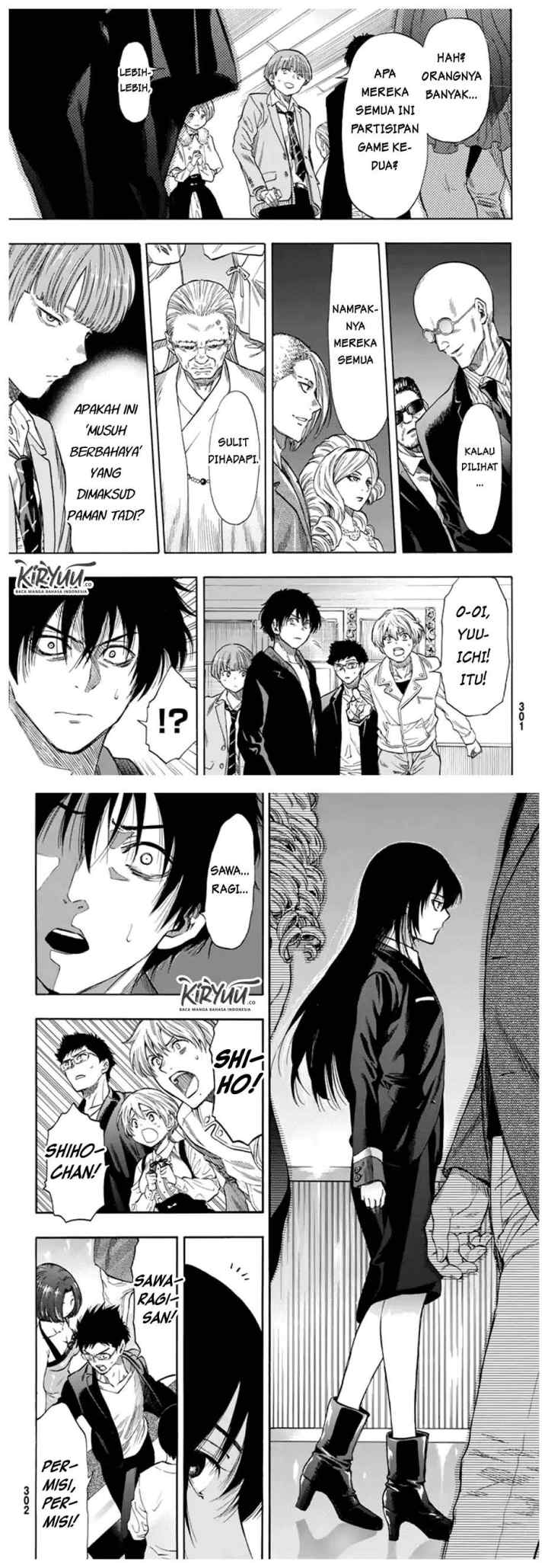 Tomodachi Game chapter 48 halaman 16