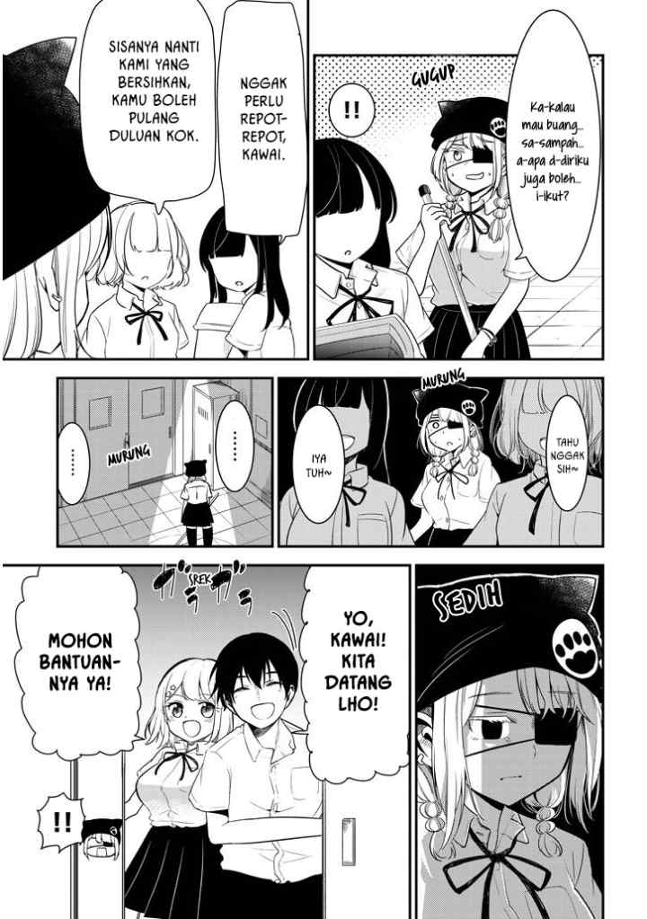 Nega-kun and Posi-chan chapter 13 halaman 6