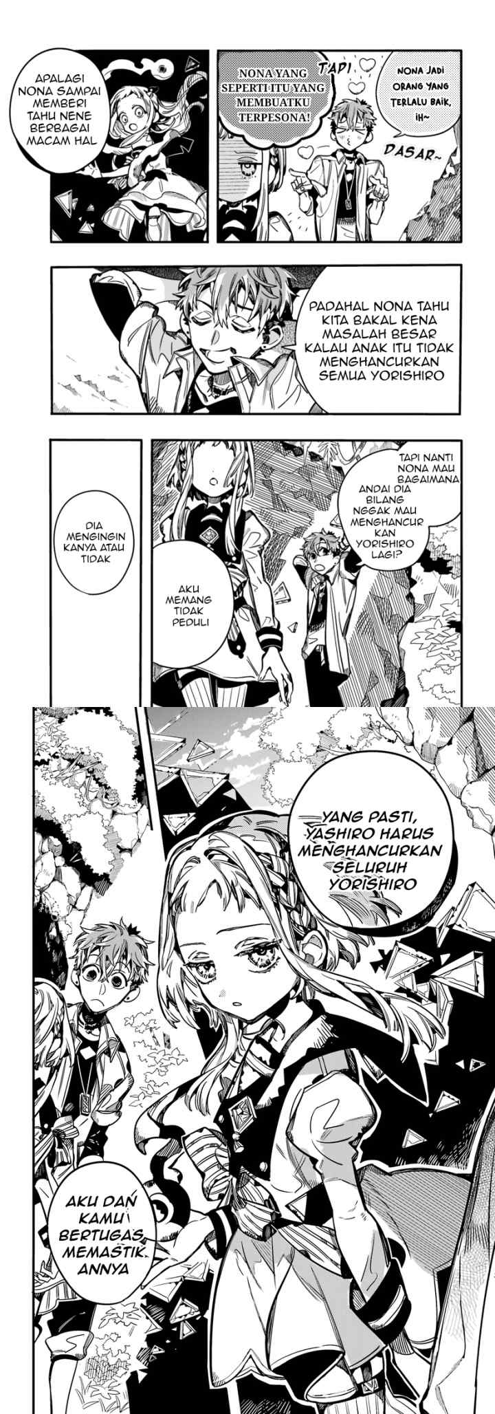 Jibaku Shounen Hanako-kun chapter 95 halaman 18