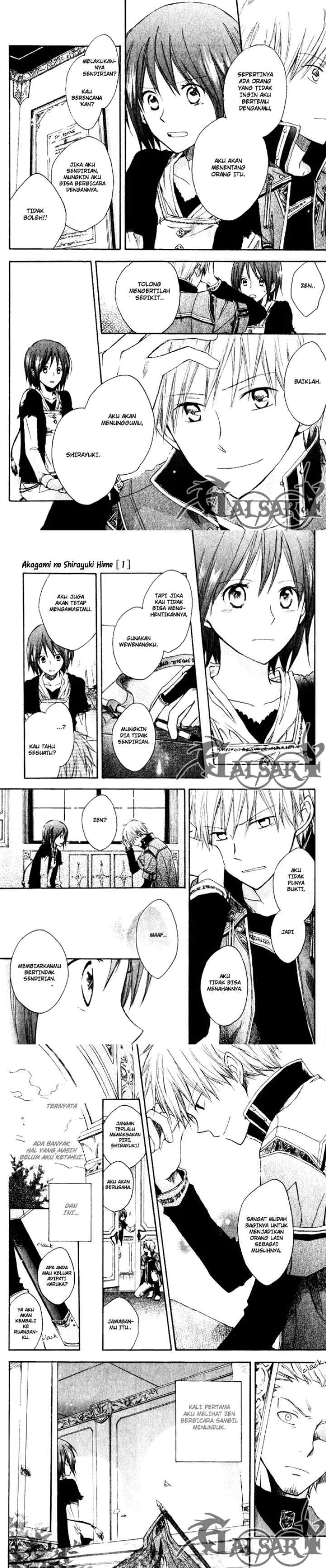 Akagami no Shirayukihime chapter 3 halaman 9