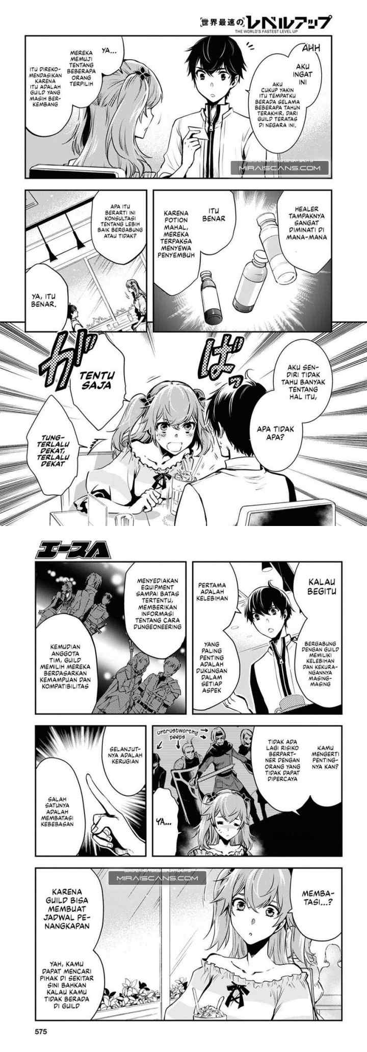 Sekai Saisoku no Level Up! chapter 11 halaman 8