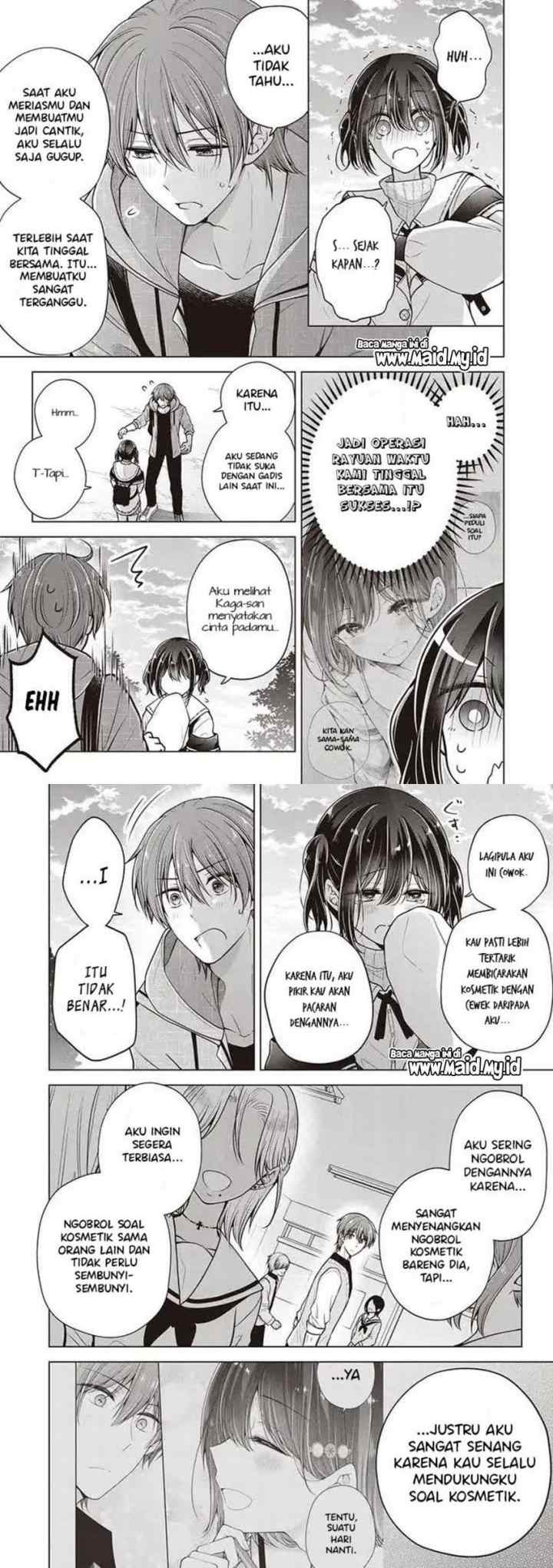 Osananajimi(♂) wo Onnanoko ni Shiteshimatta Hanashi chapter 86 halaman 7